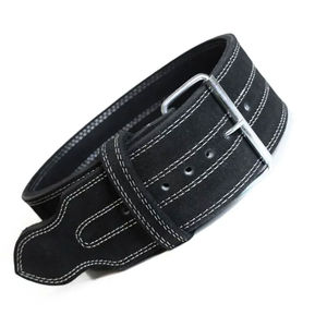 High Impact Cow Hide Leather Waist Support <b>Belt</b> Unisex Heavy Duty <b>Powerlifting</b> Gym <b>Belts</b> with Back Support for All Sizes - Product Image 5