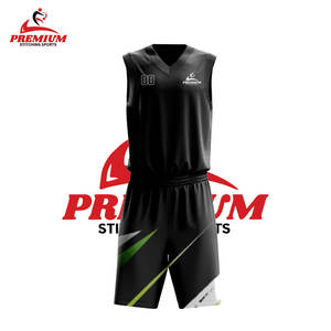 ชุดเสื้อบาสเก็ตบอลสำหรับผู้ชายปรับแต่งได้ชุดเครื่องแบบทีมบาสเก็ตบอลสำหรับวัยรุ่นชายและหญิงชุดวอร์มวิทยาลัยว่างเปล่า - Product Image 3