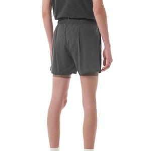 Shorts Cargo Décontractés Personnalisés pour Hommes, Longueur Genou, en Toile Non Tissée Respirante, Taille Élastique, 100% Polyester, Couleur Unie, Service OEM - Product Image 5
