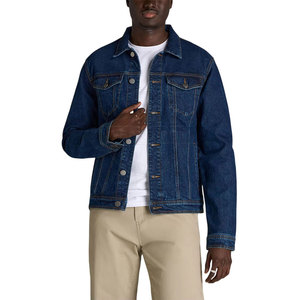 Top Selling Oversized Custom Made Men Jeans <b>Jacket</b> Latest Design <b>Cheap</b> Price OEM Service Men <b>Winter</b> <b>Jacket</b> - Product Image 1
