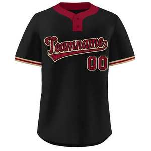 Camisetas de Béisbol Personalizadas OEM, Ropa Deportiva de Poliéster para Béisbol y Sóftbol, Camiseta de Béisbol para Equipos Adultos - Product Image 4