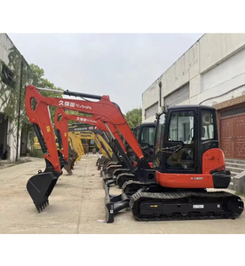 Miniexcavadoras Hidráulicas con Motor CE EPA Kx165, Excavadoras de 6 Toneladas - Product Image 4