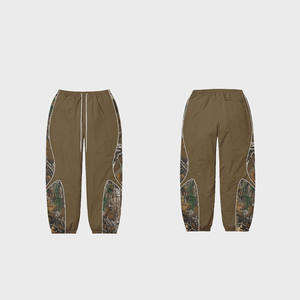 Ropa personalizada de dos piezas con cremallera 100% de nailon y poliéster cortavientos conjunto de talla grande para hombres diseño personalizado y conjunto cortavientos con logotipo - Product Image 6