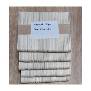 Palitos de helado reutilizables de madera de 93mm ecológicos, producción de acrílico Magnum, helado de plástico, diseño de borde recto, casa artesanal - Product Image 1