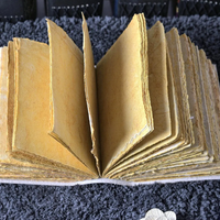 Fait à la main Vintage 400 Page Corbeau Cuir Gothique Sorcellerie Journal Carnet Promotionnel Cadeau pour Lui ou Elle