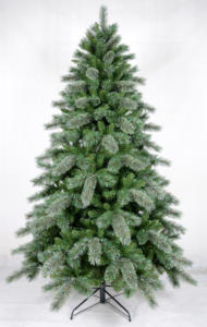 Árboles de Navidad Artificiales de Abeto Premium, Verdes, Nevados, Blancos y Preiluminados con LED (120x360cm) - Product Image 4