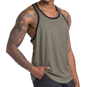 Camiseta sin mangas oversize para hombre, estilo fitness, con aberturas, corte holgado, transpirable, talla grande, ropa de verano, top de gimnasio - Product Image 5
