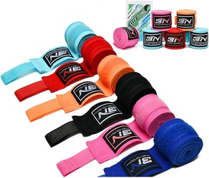 Vendas para manos Wears World Pro-Fighting para Kickboxing, MMA, Artes Marciales, Karate, de algodón transpirable, hechas en Pakistán - Product Image 1