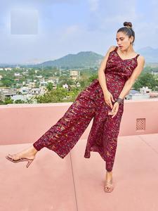 Recién lanzado, colección de monos de seda Modal con estampado multicolor para adolescentes de Dhwaja Export para otras ocasiones - Product Image 6