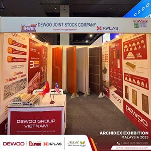 Modern Design Hotel Room <b>Soundproof</b> WPC Interior Doors DEWOO Waterproof Composite PVC FILM for Bedroom Wooden Main <b>Material</b> - Product Image 3