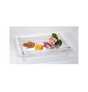 Plateau de service alimentaire en acrylique de grande taille au design unique Plateau en acrylique de qualité supérieure avec poignées Plateau en acrylique au prix le plus bas - Product Image 2