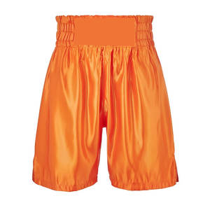 Shorts de boxe Muay Thai pour hommes en coton-polyester respirant 180g, personnalisables pour l'entraînement MMA et les arts martiaux, marque sur mesure, vente en gros - Product Image 4