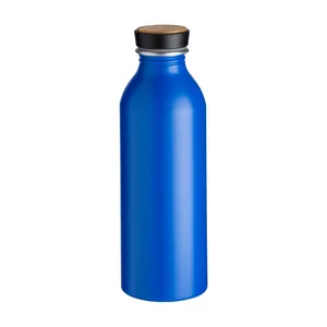 Borraccia Personalizzabile 24420 in Alluminio e Bambù, Bottiglia d'Acqua Promozionale Personalizzabile - Product Image 1