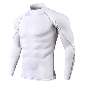 OEM ODM Rash Guard Men Sublimation <b>Printed</b> Spandex Bjj Rash Guard Gym <b>Surfing</b> Diving Rashguard Compression Shirts MMA Rash Vest - Product Image 4