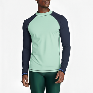 Protège-éruption Premium avec panneaux contrastés et coutures renforcées conçues pour l'entraînement MMA BJJ et les vêtements de compétition - Product Image 1