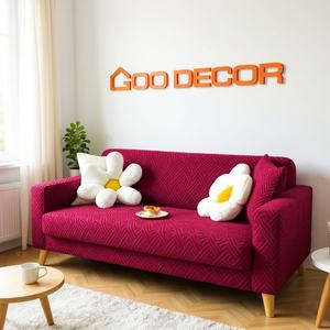 Housse de canapé en peluche OEM ODM, motif élastique, épaisse et chaude, fabriquée au Vietnam, fabricant de meubles pour le salon - Product Image 3