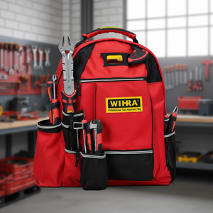 Mechanic <b>Tool</b> <b>Backpack</b> WIHA-Professional <b>Tool</b> Assortment Bag 200 lb Capacity 3-Year Warranty Multi-Compartment - Product Image 3