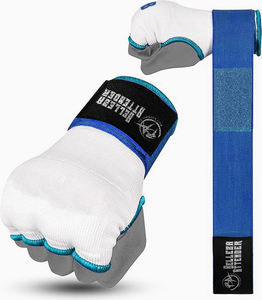 Gants de boxe imprimés personnalisés Ultimate Protection avec enveloppes à main rembourrées en gel - Product Image 3