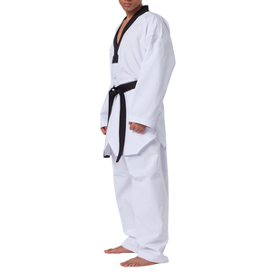 Uniforme de Taekwondo de la Mejor Calidad Hecho en Fábrica, Parte Superior Elegante de Artes Marciales, Poliéster/Algodón, Secado Rápido, Transpirable, Ligero, Personalizado - Product Image 2