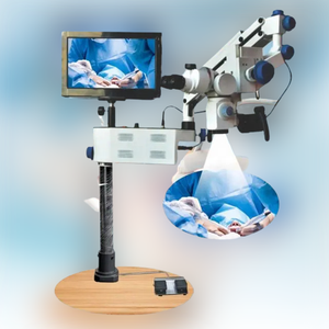 MICROSCOPIO OPERATIVO DENTAL ENDODONCIA QUIRÚRGICA CÁMARA HD MONTAJE EN EL PISO DE 5 PASOS... - Product Image 5