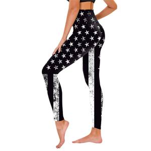 Leggings de gymnastique personnalisés taille haute pour femmes vêtements d'entraînement push-up de fitness tricotés avec poche Leggings pour femmes - Product Image 2