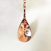 Cuillère à mélanger pour bar en acier inoxydable 304 de 12 pouces, imprimée au laser, réutilisable, écologique, pour shaker à cocktails, vente en gros