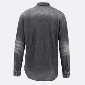 Veste en jean pour hommes, vêtements de mode pour hommes, vestes streetwear, manteaux en tissu, vestes vintage en jean tricotées avec logo personnalisé pour hommes - Product Image 6