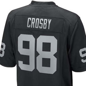 Camiseta de Fútbol Americano Personalizada al por Mayor, Camisetas de Rugby Transpirables con Costuras de Malla, Uniforme Sublimado para Equipos, para Entrenamiento y Partidos - Product Image 3