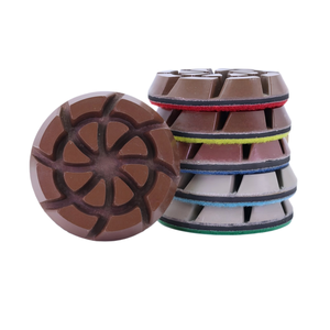 Disques abrasifs PanGu 3 pouces à base de résine diamantée pour polissage à sec, sans eau, compatibles avec les meuleuses de sol - Product Image 3