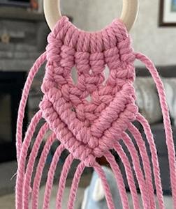 Los mejores servilleteros de macramé de calidad premium Isar, respetuosos con el medio ambiente, tejidos a mano, personalizables, Color/tamaño/logotipo, fiesta de boda Bohemia moderna - Product Image 1