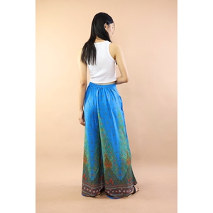 Pantalon Palazzo en Bleu pour Femme Napat Clothing Peacock - Product Image 4