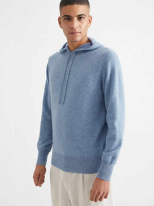 2025 nuevo diseño personalizado Casual y cómodo Cachemira hombres sudaderas con capucha con colores personalizados - Product Image 2