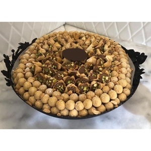 Diseño estándar de dulces de chocolate para servir postres, mesa de exhibición, plato de chocolate de Metal con acabado plateado de primera calidad para regalos - Product Image 4