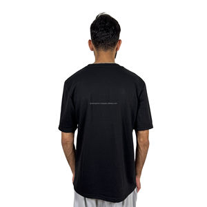 เสื้อยืดผ้าถักไซส์ใหญ่พิเศษสำหรับผู้ชายเสื้อ100% ผ้าฝ้ายทรงหลวมพิมพ์ลาย - Product Image 2