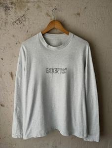 T-shirt ample de haute qualité pour homme, respirant, rétro, coupe carrée, manches longues, coupe courte, tricoté 100% coton pour homme - Product Image 4