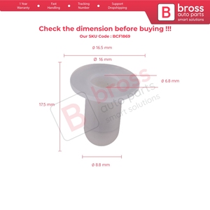 BCF1869 10 Pieces <b>Trim</b> <b>Clips</b> for 7703074022 109746420 82312646 - Product Image 5