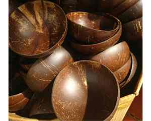 ชามกะลามะพร้าวขัดเงาทำจากเปลือกหอยธรรมชาติเหมาะสำหรับเป็นของขวัญขายปลีกและส่งออก - Product Image 2