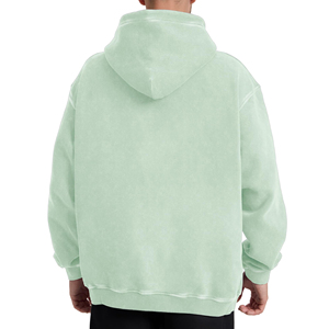 Sudaderas con capucha de mezcla de algodón 100% para hombre de peso pesado de alta calidad estilo liso para invierno - Product Image 6