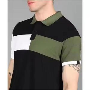 Grande taille hommes pour polos haute qualité 100% coton respirant été mode pour affaires décontractées 250 grammes poids blanc - Product Image 4