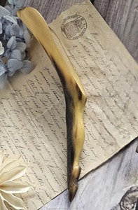 Chausse-pied compact avec manche en bois élégant, finition polie, design ergonomique, parfait pour les voyages, la maison et les cadeaux - Product Image 6