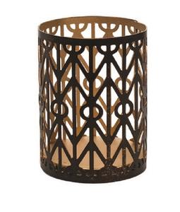 Vente en gros de nouveaux derniers bougeoirs chauffe-plat en métal noir ensemble fabriqués à la main fantaisie 5 pièces uniques peu coûteux autres bougeoirs - Product Image 4