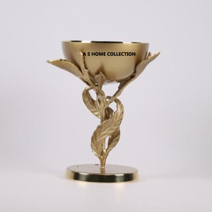 Excellent parfum de maison métal encens Bakhoor brûleur brillant or couleur aromathérapie diffuseur en gros - Product Image 5