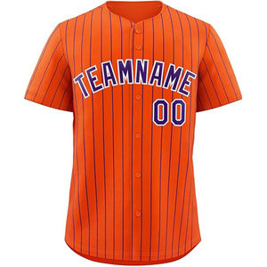 2025 nouveau personnalisé séchage rapide prix usine personnalisable Logo vêtements de sport jeunesse sublimé bouton vers le bas 100% polyester maillot de Baseball - Product Image 1