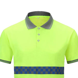2025 OEM Custom <b>Men</b> Hi Vis Work Polo Safety <b>Shirts</b> High Visibility Workwear Uniform Polo <b>T</b>-<b>Shirts</b> for Construction - Product Image 6