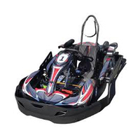 Karting Eléctrico Profesional de Alta Calidad, Nuevo Modelo 2019, 1000W, F1, con Pedales, para Niños y Adultos, Freno Hidráulico, Velocidad de 40 km/h