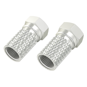 Conector de antena plateado tipo F Sat 00205207 - Product Image 3