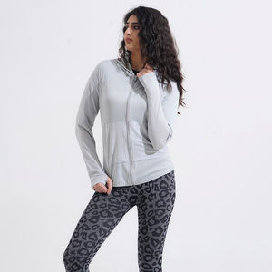 Sudaderas con capucha personalizadas para mujer, sudaderas tejidas e impresas de alta calidad para otoño primavera invierno con logotipo de insignia frontal personalizado - Product Image 5