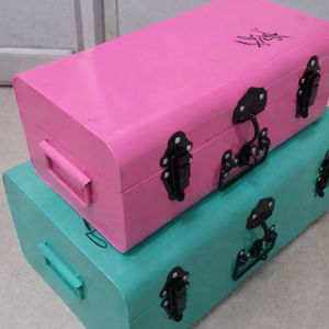 ชุดกล่องเก็บของโลหะทันสมัย 2 ชิ้น - Product Image 1