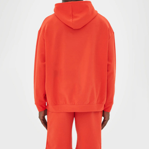 เสื้อฮู้ดสวมหัวผ้าฟลีซสำหรับผู้ชายปรับแต่ง100% ได้มีกระเป๋าสำหรับฤดูหนาว - Product Image 3