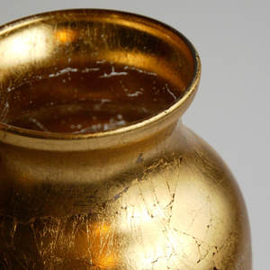 Jarrón de Flores Dorado Artesanal GILT 7 - Product Image 2